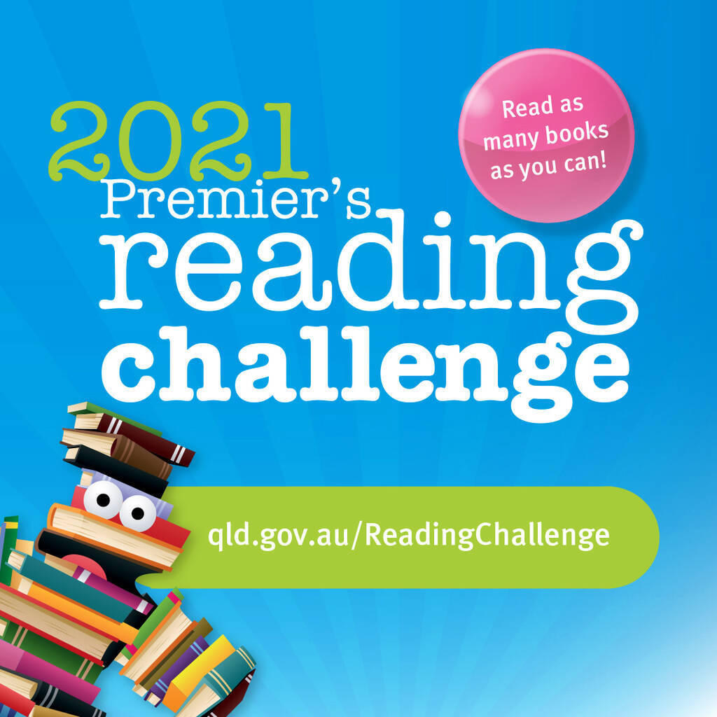 We’re taking on the Premier’s Reading Challenge